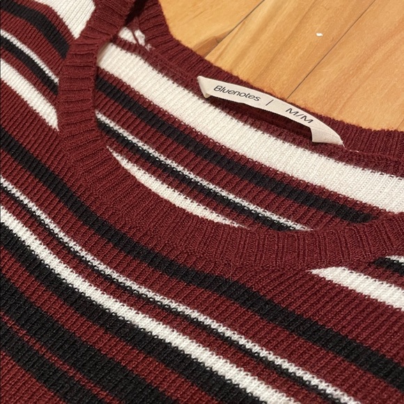 Bluenotes Striped Knit Dress - Picture 2 of 4